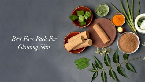 How to select the right face pack for glowing skin