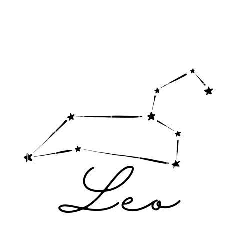 Leo constellation svg zodiac svg astrology png Svg files | Etsy