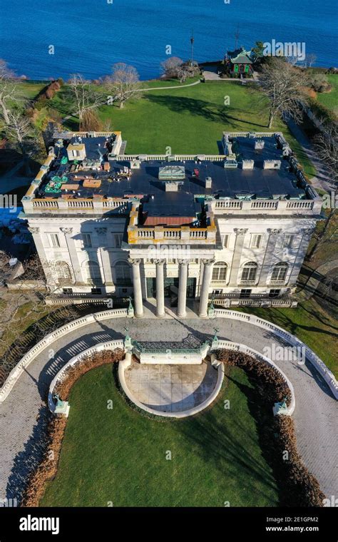 Newport, Rhode Island - Nov 29, 2020: Marble House is a Gilded Age ...