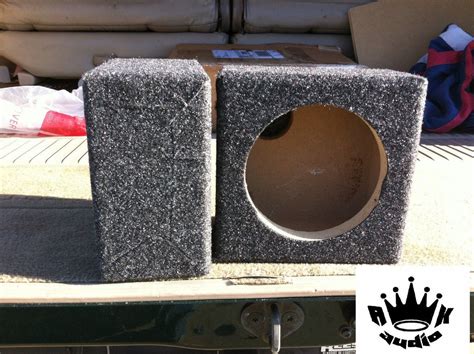 5.25" Speaker Box Enclosure 5 1/4" Car Speaker Coaxial Box 4.75" Insid ...