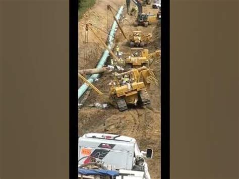 Pipeline Side Boom Operators… where’s the counterweight? 🤙 - YouTube