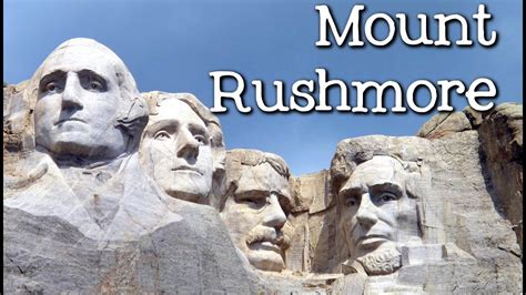 mount rushmore national memorial location The History of Mount Rushmore ...