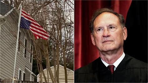 Supreme Court Justice Samuel Alito Accused of Flying Upside-Down Flag ...