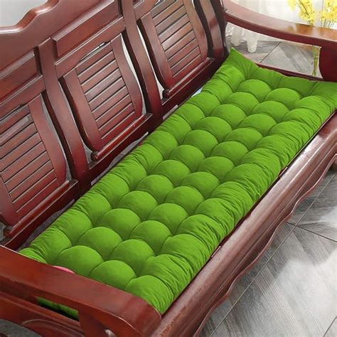 Angel Mommy 51-Inch Indoor/Outdoor Cotton Bench Cushion/Sofa Cushion, Green: Amazon.in: Home ...