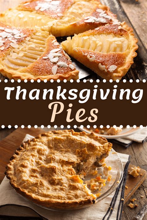 25 Best Thanksgiving Pies and Easy Tart Recipes - Insanely Good