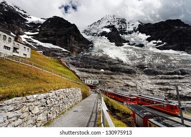 Jungfrau Bahn Eiger Glacier Railwaystation Berner Stock Photo 90586786 | Shutterstock