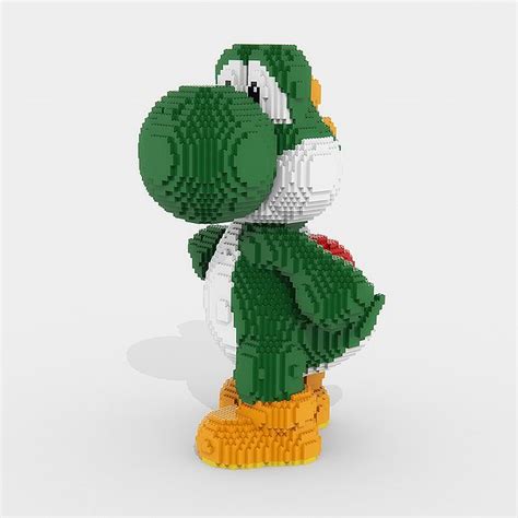 LEGO Yoshi statue instructions | Yoshi, Things to sell, Lego