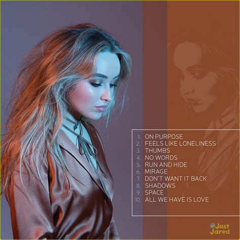 Sabrina Carpenter Unveils 'Evolution' Track List | Photo 1020768 - Photo Gallery | Just Jared Jr.