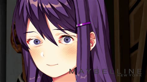 The revealed secret on why Yuri's eyes look like this : DDLC