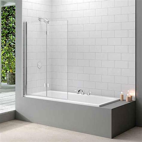 Merlyn hinged two panel folding bath screen | MB8