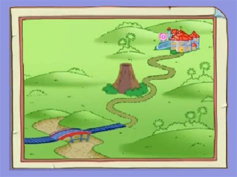 Explore Dora the Explorer & Blue's Clues Cartoon Scene