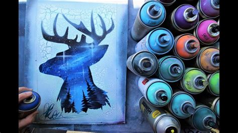 Cool Spray Paint Ideas That Will Save You A Ton Of Money: Animal Spray Paint Art