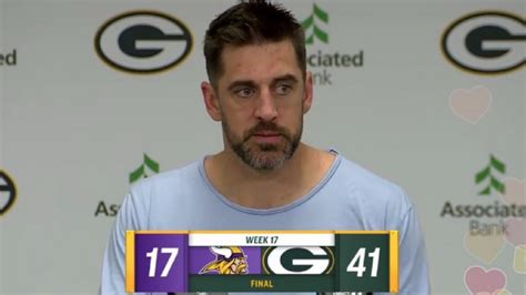 Aaron Rodgers changed his hair and fans all said the same thing