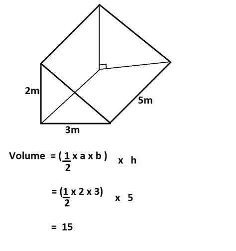 Volume Of Triangular Prism Word Problems Worksheets