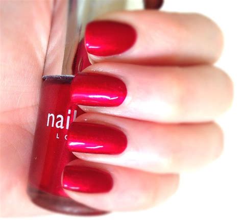 Nails Inc 'Aspen' - my absolute favourite red polish of all time. A ...