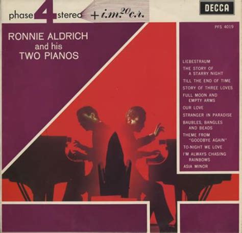 Ronnie Aldrich Ronnie Aldrich And His Two Pianos UK vinyl LP album (LP record) (387293)