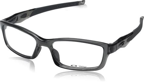 Oakley Rx Eyewear Men's Ox8027 Crosslink Grey Smoke Frame Plastic ...