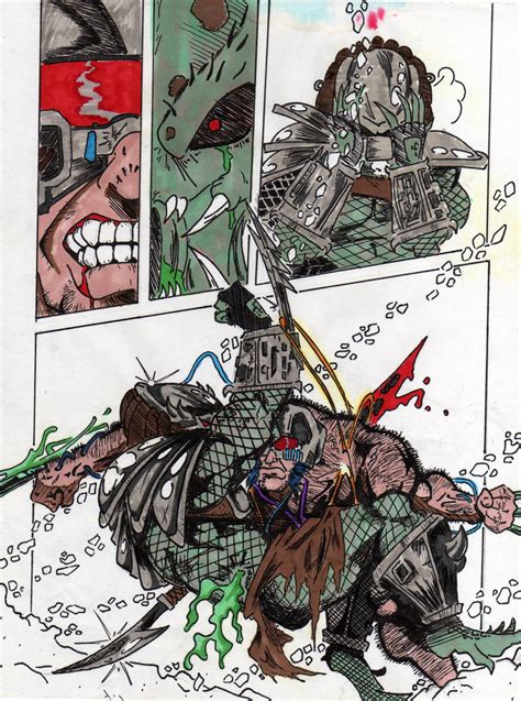 wolverine vs predator page2 by Mogen666 on DeviantArt