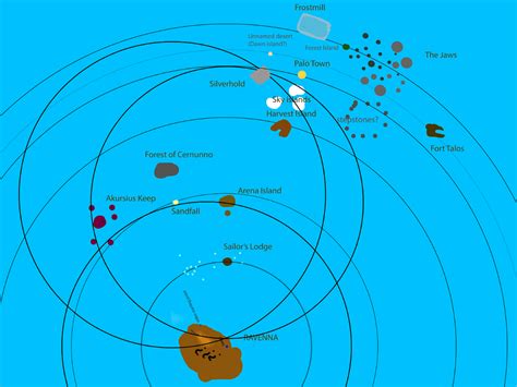 I made a map of AO (pretty much complete) - Exploring - Arcane Odyssey