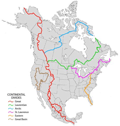 Drainage Divide Definition