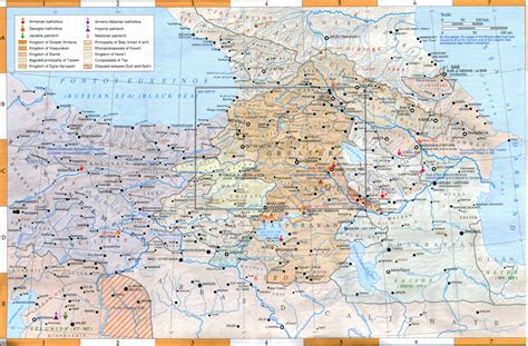 Maps of Medieval Armenia and Its Neighbours - Armenian-History.com