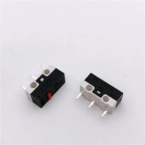 100pcs Mouse Switch 125VAC 1A Rectangular Micro Switch Mouse MINI ...