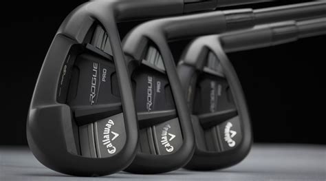 Check out the new Callaway Rogue Pro Black irons | Pro black, Black ...