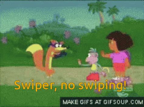 Dora The Explorer Swiper No Swiping GIFs | Tenor