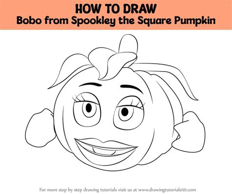 How to Draw Bobo from Spookley the Square Pumpkin (Spookley the Square Pumpkin) Step by Step ...