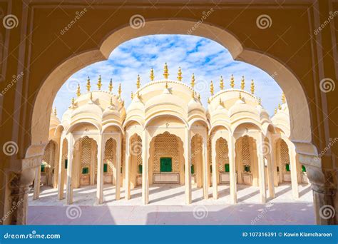 Interior of Hawa Mahal , Jaipur, India Stock Image - Image of building ...