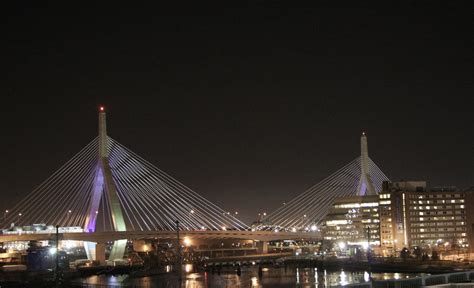Zakim Bridge @ Night | The Zakim Bridge in BOston MA, taken … | Flickr