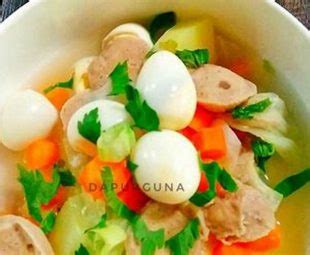 Resep Sayur Kol Kuah Bening - Resep Nasional