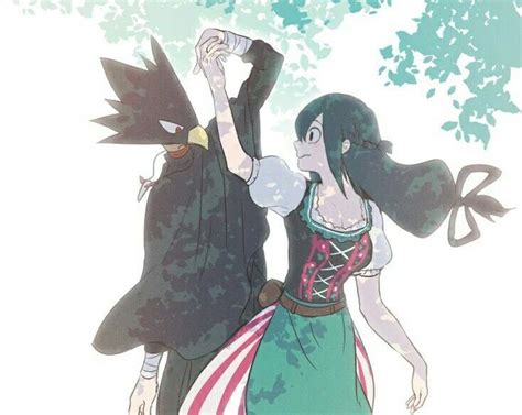 Mha Tokoyami X Tsuyu Fanart - pic-cafe