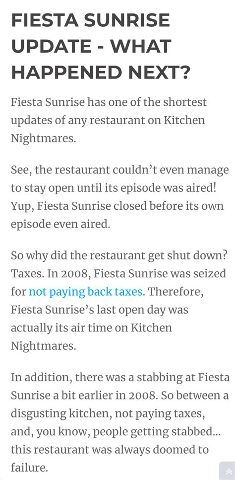 For anyone else haunted by what was Fiesta Sunrise. : r/KitchenNightmares