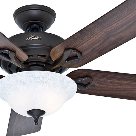 Hunter Fan 52 inch Casual New Bronze Indoor Ceiling Fan with Light Kit 5 Blades 840304124398 | eBay