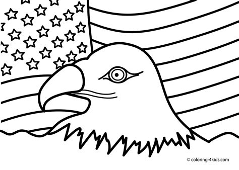 18 Printable Independence Day Coloring Pages - Holiday Vault