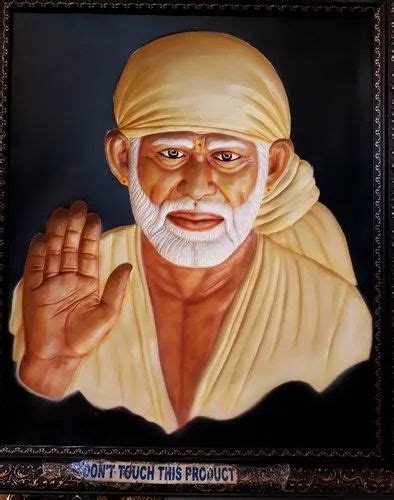 Sai Baba 3D Frame at Rs 8100/piece | 3D Photo Frame in Shirdi | ID ...