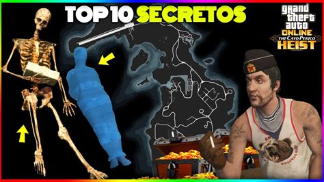 Top 10 SECRETO de CAYO PERICO [DLC GTA 5 ONLINE] EASTER EGGS ...