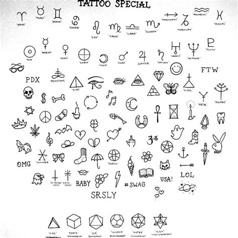 Simple Pen Tattoo Designs