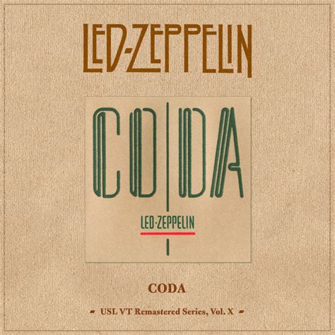 Release “Coda” by Led Zeppelin - Cover art - MusicBrainz