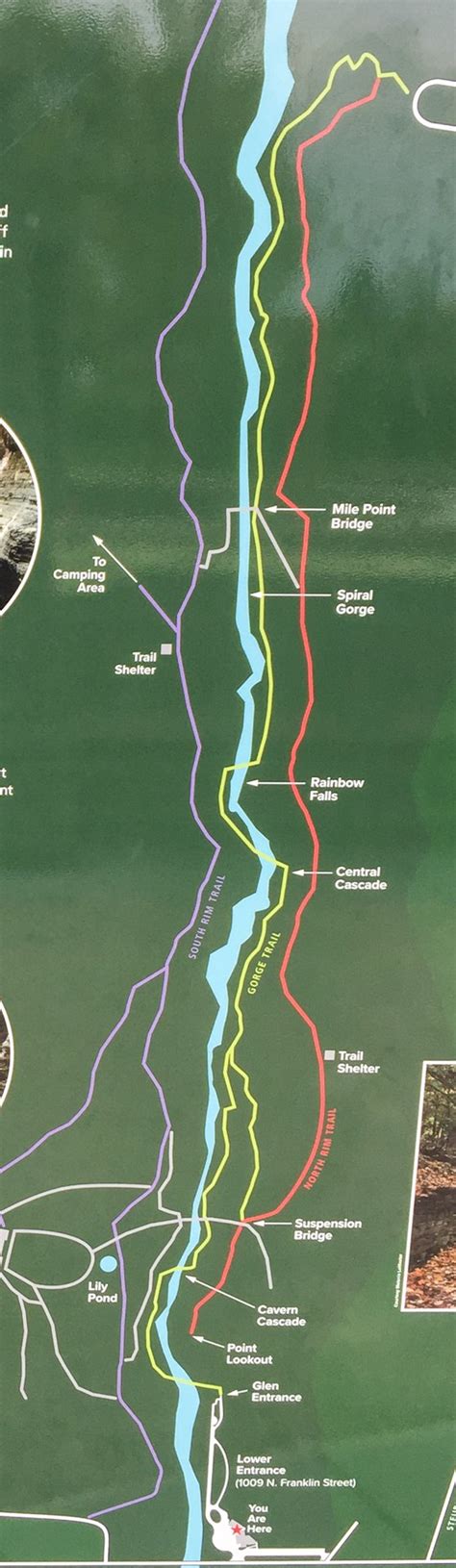 Watkins Glen State Park Map - States Of America Map