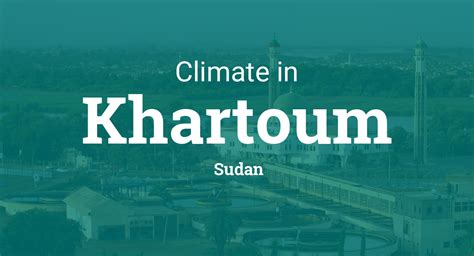 Climate & Weather Averages in Khartoum, Sudan