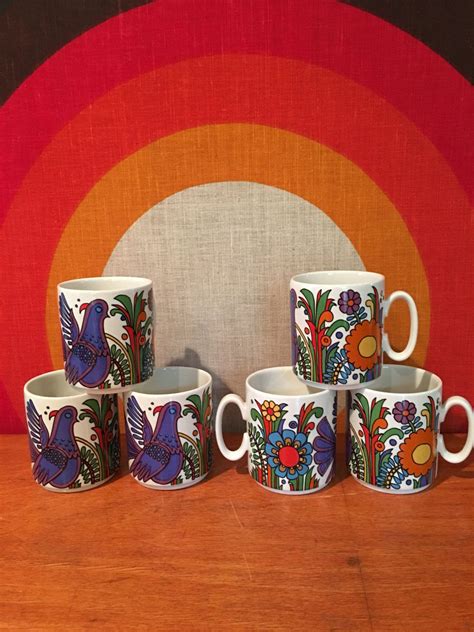 Vintage Villeroy & Boch Acapulco Mug set of 6 Coffee Mug | Etsy | Mugs set, Mugs, Mexican designs