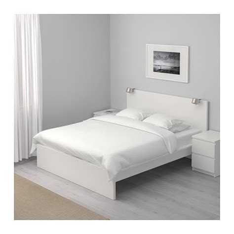 Ikea Malm White Full Size Bed Frame - AptDeco