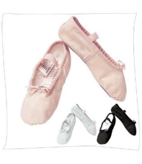 Sansha Full Sole Ballet Shoe 14C - Black and Pink Dance Supplies, Tulsa