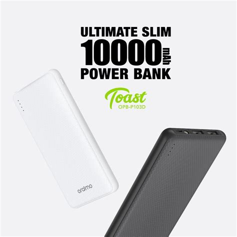 Oraimo 10000mAh Oriamo Power Bank - Black | Jumia.com.ng