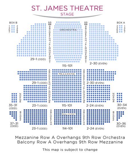 St. James Theatre | Broadway Direct