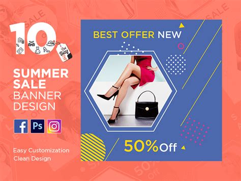 Summer Sale Animated Banner by Banner Bazaar on Dribbble