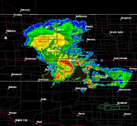 Interactive Hail Maps - Hail Map for Bismarck, ND