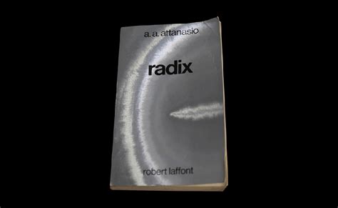 a book with the title radix written on it